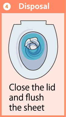 Flush the sheet